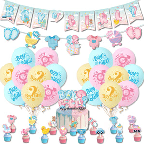 Mocsicka Party Gender Reveal Theme Tableware-Mocsicka Party