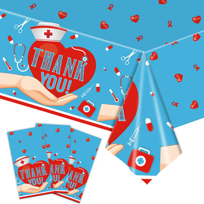Mocsicka NRUSE DAY Print Tablecloths 137×274cm-Mocsicka Party