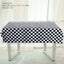 Mocsicka Party Black and White Chessboard Racing Theme Tableware