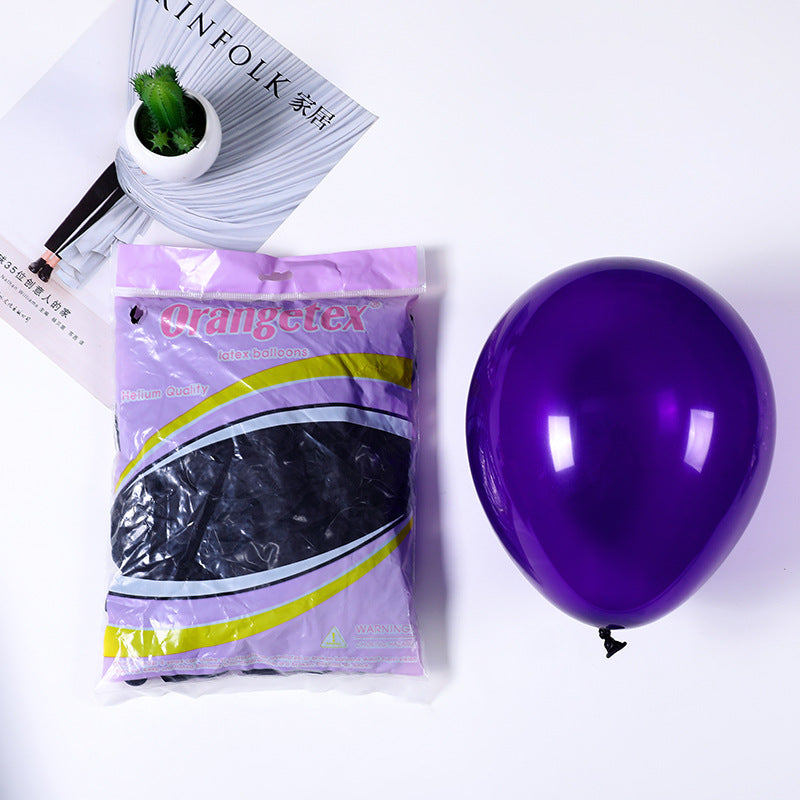 Mocsicka Party 10 inch Solid Color Balloon Party Decoration 100 Pcs