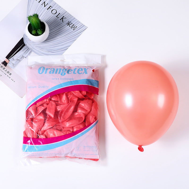 Mocsicka Party 10 inch Solid Color Balloon Party Decoration 100 Pcs