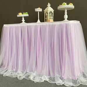 Mocsicka  Table Skirt Dessert Table Decorations 3m wide