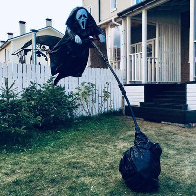 Mocsicka Halloween Decorations Scream Scarecrow-Mocsicka Party