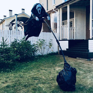 Mocsicka Halloween Decorations Scream Scarecrow-Mocsicka Party