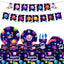 Mocsicka Party Dream Space Planet Astronaut Theme Tableware-Mocsicka Party