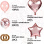 Mocsicka Balloon pink Balloons Set Party Decoration