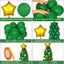 Mocsicka Christmas Tree Dark Green Latex Balloon Arch Christmas Decor