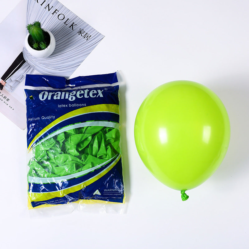 Mocsicka Party 10 inch Solid Color Balloon Party Decoration 100 Pcs
