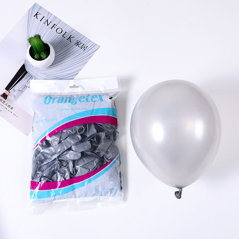 Mocsicka Party 10 inch Solid Color Balloon Party Decoration 100 Pcs