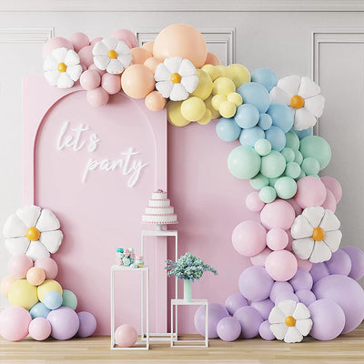 $9.9 Sale Mocsicka Balloon Arch Macaron Sun Flowers Balloons Set Party Decoration-Mocsicka Party