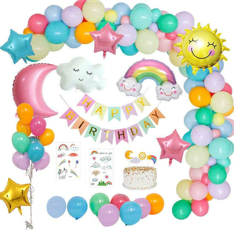 $9.9 Sale Mocsicka Balloon Arch Rainbow Balloons Set Party Decoration-Mocsicka Party