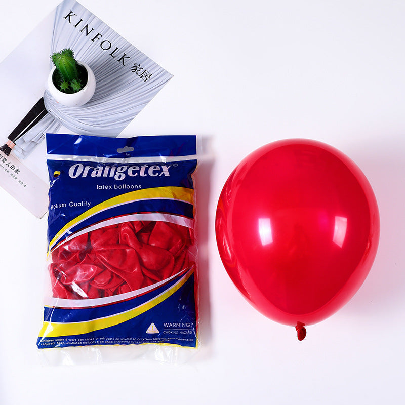 Mocsicka Party 10 inch Solid Color Balloon Party Decoration 100 Pcs