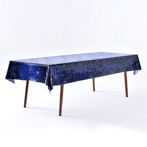 Mocsicka Party Starry Sky Print Tablecloths 137¡Á274cm-Mocsicka Party