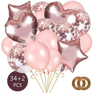 Mocsicka Balloon pink Balloons Set Party Decoration-Mocsicka Party