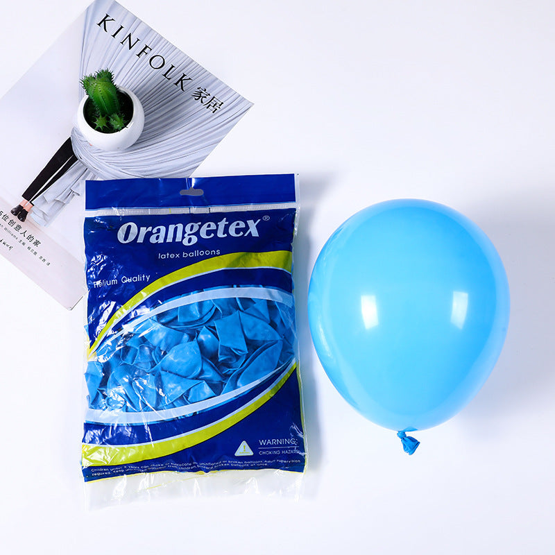 Mocsicka Party 10 inch Solid Color Balloon Party Decoration 100 Pcs