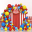 Mocsicka Red Yellow Blue Amusement Park Balloons Garland Arch Set Party Decoration-Mocsicka Party