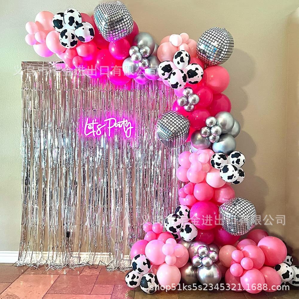 Mocsicka Balloon Arch Rose Red Balloon Set Party Decoration-Mocsicka Party