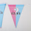 Mocsicka 16 pcs Kids Boys Girls Gender Reveal Birthday Party Paper Cup Tableware Set