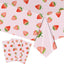 Mocsicka Party Strawberry Theme Tableware