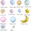 Mocsicka Balloon Arch Gender Reveal Boy or Girl Blue Pink Balloons Set Party Decoration