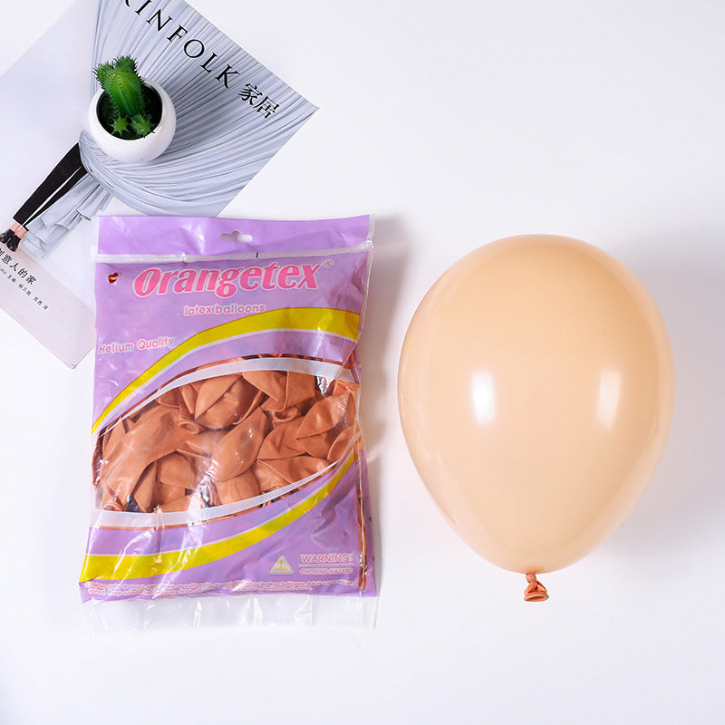 Mocsicka Party 10 inch Solid Color Balloon Party Decoration 100 Pcs