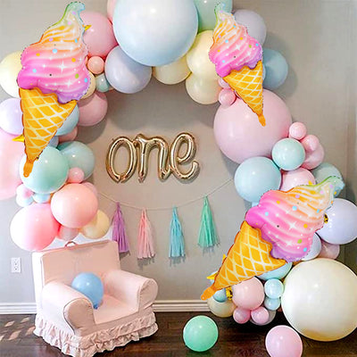 Mocsicka Balloon Ice Cream Balloons Set Party Decoration-Mocsicka Party