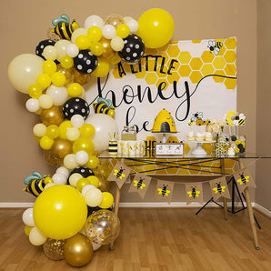 Mocsicka Balloon Arch Bee Theme Balloon Set Party Decoration-Mocsicka Party