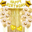 Mocsicka Balloon Arch GoldBalloon Set 2 Meters Rain Curtain Party Decoration-Mocsicka Party