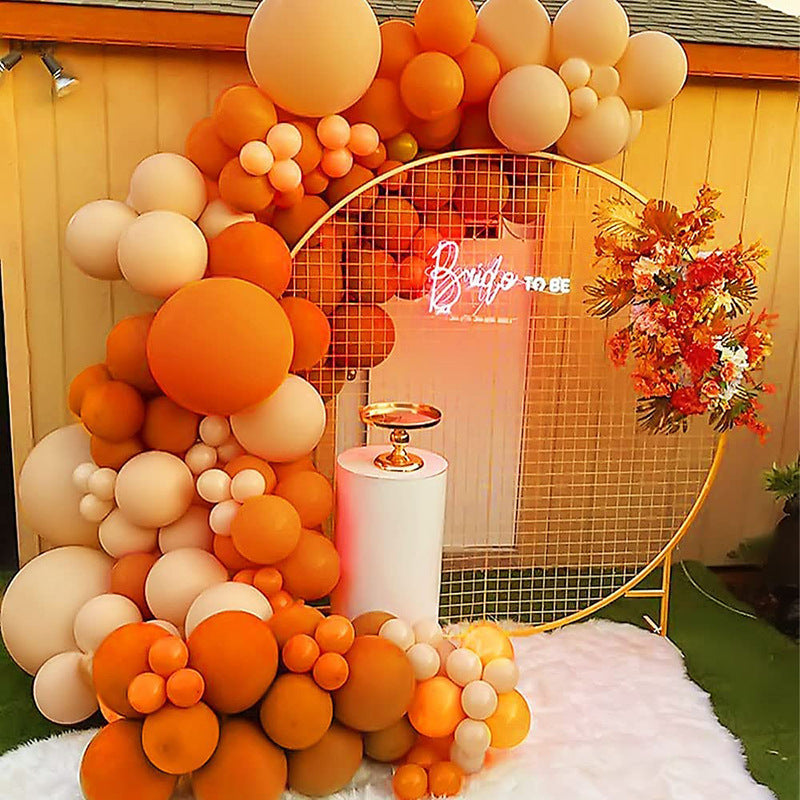 $9.9 Sale Mocsicka Orange Balloon Arch 134Pcs Latex Balloons for Birthday Party-Mocsicka Party