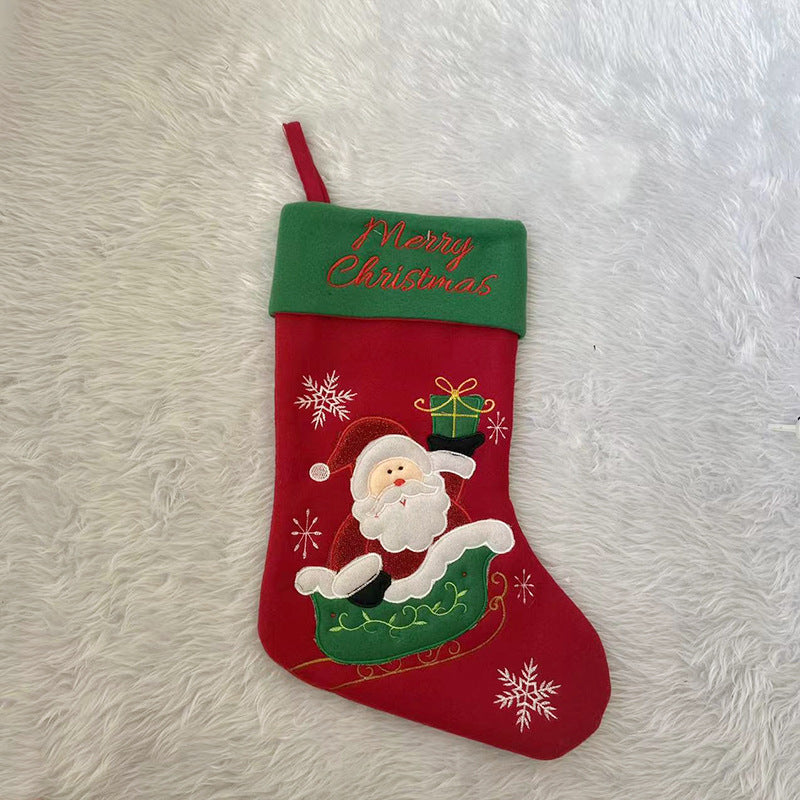 Mocsicka Party Christmas Eve Gift 3 pics Socks Christmas Decor