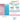 Mocsicka Balloon Arch Pink Blue Balloon Set 2 Meters Rain Curtain Party Decoration