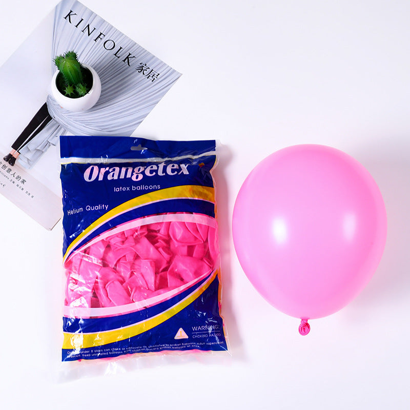 Mocsicka Party 10 inch Solid Color Balloon Party Decoration 100 Pcs