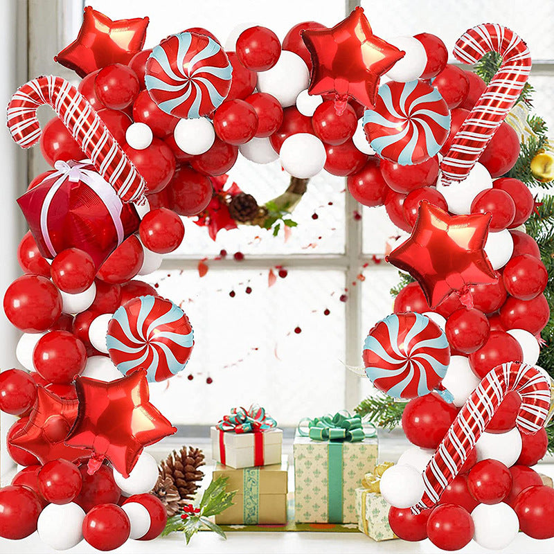 Mocsicka Balloon Arch christmas3 Balloons Set Party Decoration-Mocsicka Party