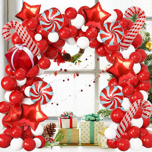 Mocsicka Balloon Arch christmas3 Balloons Set Party Decoration-Mocsicka Party