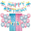 Mocsicka Balloon Arch Pink Blue Balloon Set 2 Meters Rain Curtain Party Decoration-Mocsicka Party
