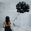 Mocsicka Balloon Arch Black Balloons Set Party Decoration
