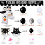 Mocsicka Balloon Arch Halloween Balloons Set Party Decoration