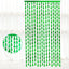 Mocsicka 2 Pieces Foil Curtains Party Decorations Metallic Tinsel Curtain