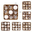 Mocsicka Party Christmas Linen ball painting 8cm Christmas Decor pendant hanging ball gift box-Mocsicka Party
