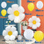 Mocsicka Balloon Arch Sun FLower daisy Chrysanthemum Balloons Set Party Decoration