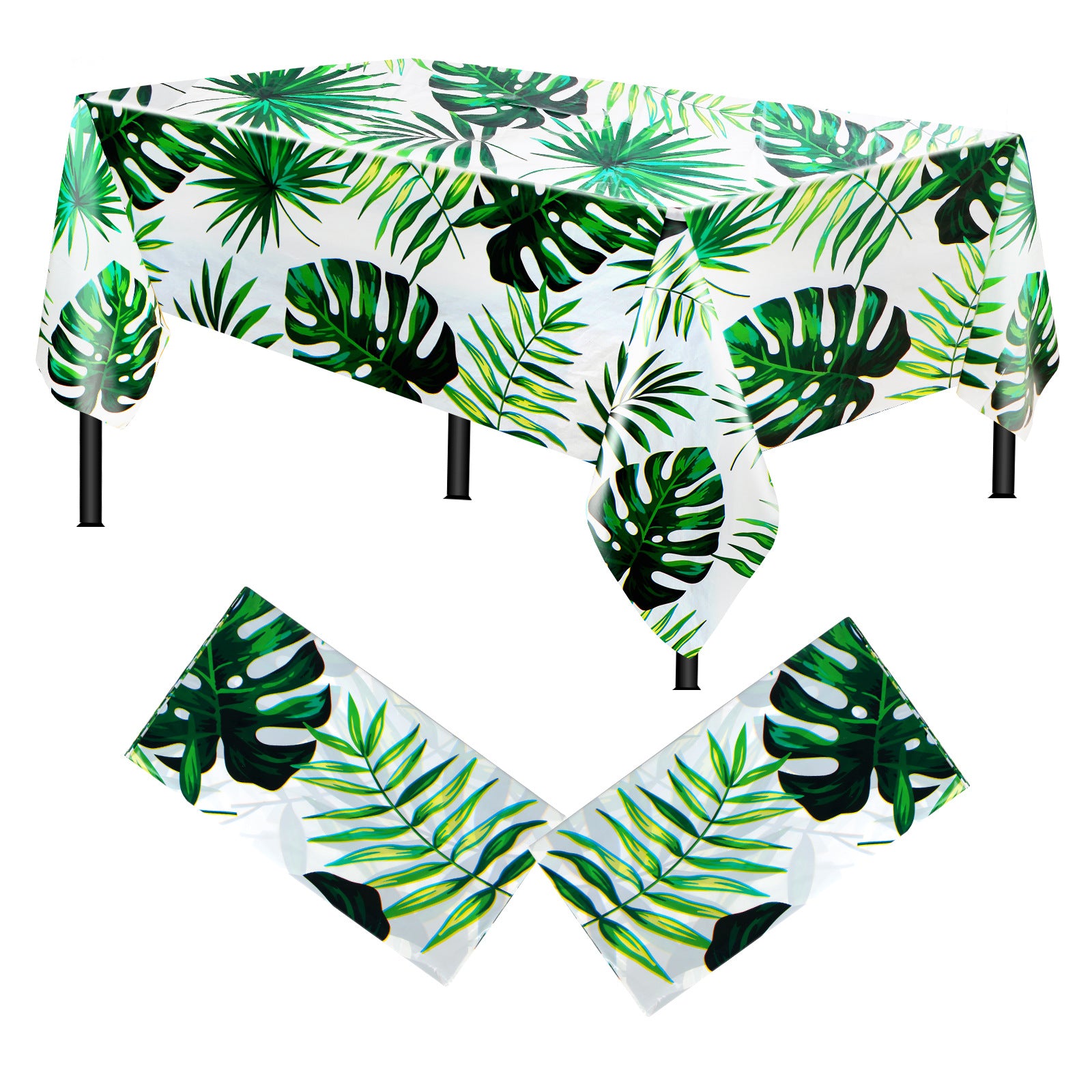 Mocsicka Party hawaii print tablecloths 137×274cm-Mocsicka Party