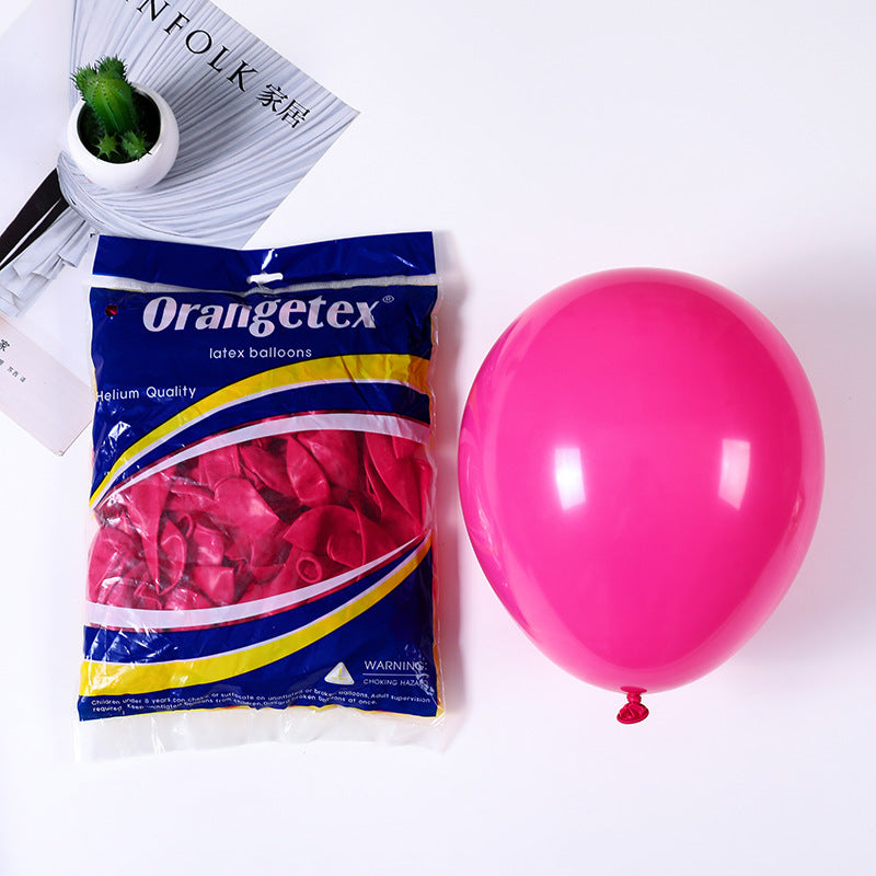 Mocsicka Party 10 inch Solid Color Balloon Party Decoration 100 Pcs
