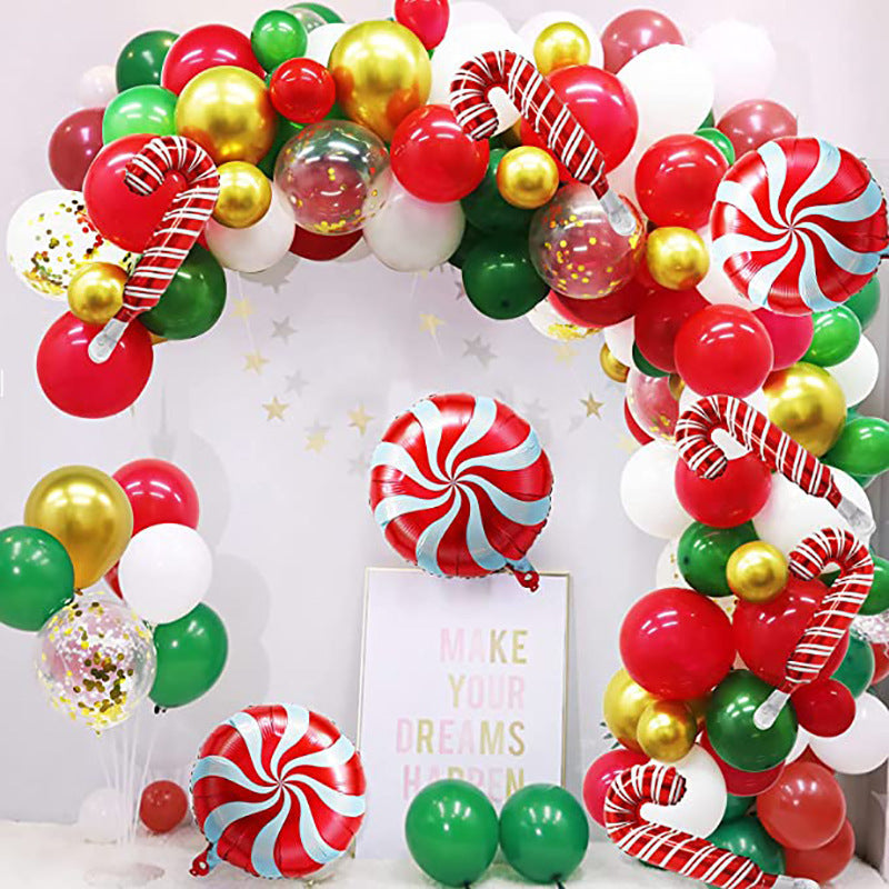 Mocsicka Balloon Arch christmas2 Balloons Set Party Decoration-Mocsicka Party
