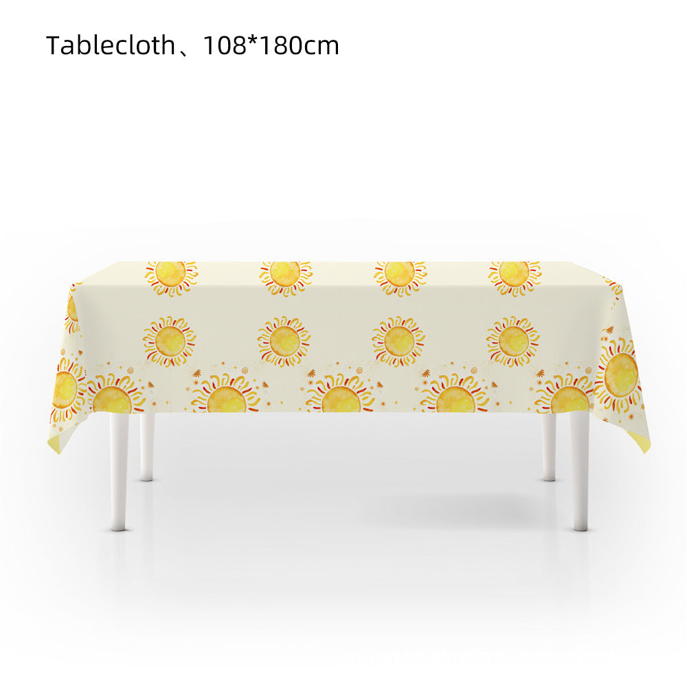 Mocsicka Party Sun Shine Theme Tableware