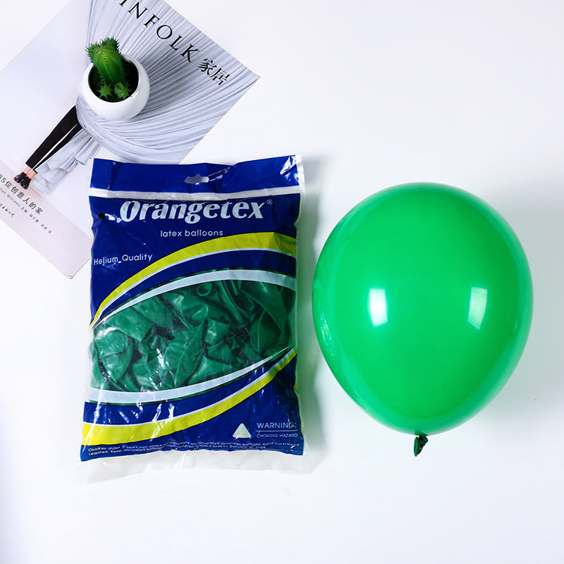 Mocsicka Party 10 inch Solid Color Balloon Party Decoration 100 Pcs