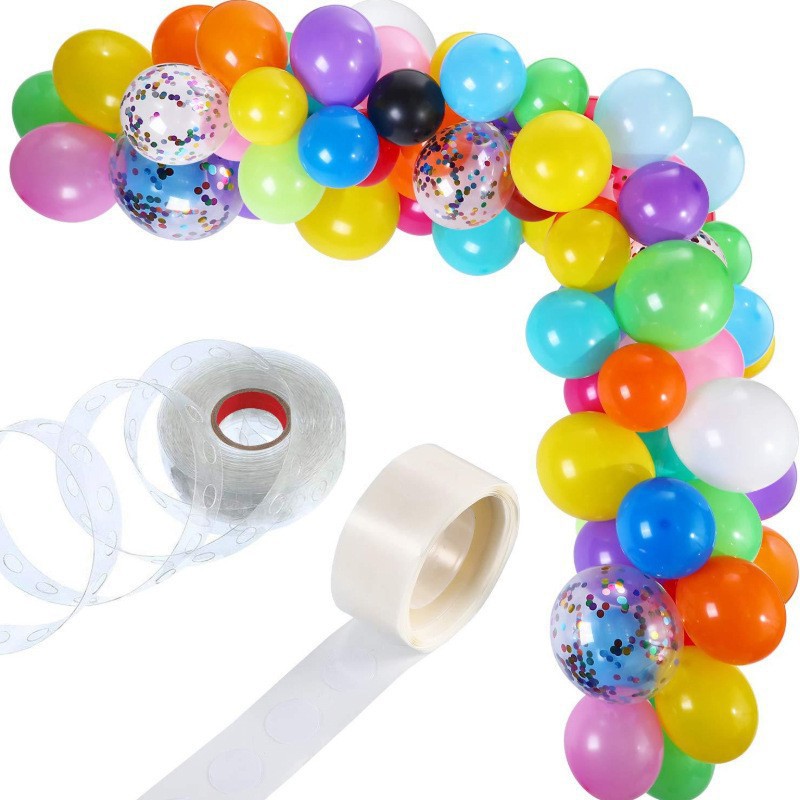 Mocsicka Rainbow Party Balloons Garland Kit Arch Set Party Decoration-Mocsicka Party