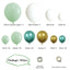 $9.9 Sale Mocsicka Balloon Arch 107Pcs Mint Green Maca Green Balloon Set