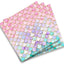 Mocsicka Animal Mermaid Pink Fish Scales Theme Tableware