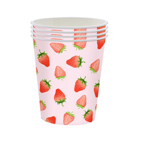 Mocsicka Party Strawberry Theme Tableware