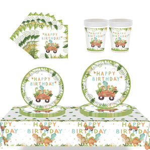 Mocsicka Party Dinosaur Theme Tableware-Mocsicka Party